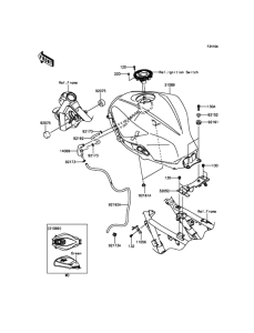 EX300 Топливный бак