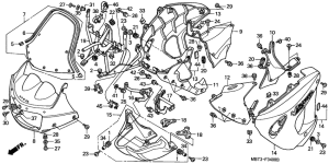 XL1000V Cowling comp