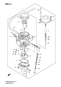 DR650 Carburetor assy