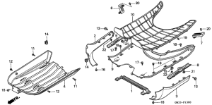 NH90 Front panel / under cover