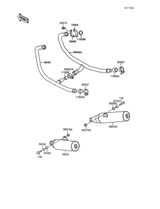 EX400 Глушитель