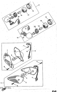 YQ50R Поворотники