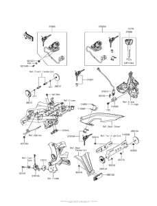 KLE650 Замок зажигания