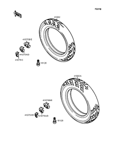 EX400 Колеса,покрышки