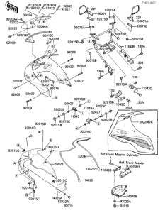 ZX750 Обтекатель