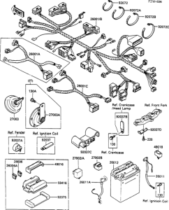 ZX600 Electrical equipment(-zx600c-011126