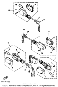 TW200AC Поворотники