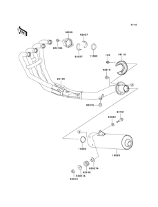 ZR750 Глушитель