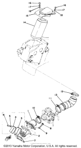 TY250C Впускная система