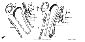 VT1100C Цепь ГРМ