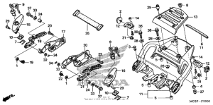 ST1300P (ABS) Grab rail