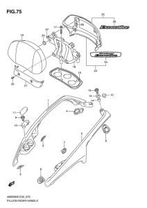 AN650 (ABS) Ручка пассажира