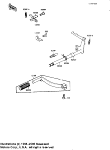 KE175 Переключатель передач