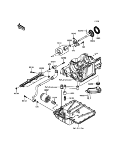 ZX1400 Масляный насос