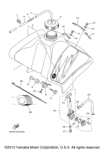  Топливный бак