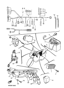 XJ600N Электрика 1