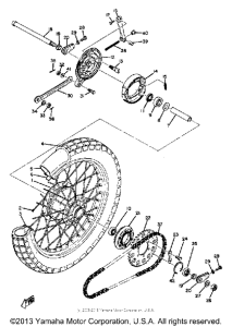 CT1 Переднее колесо