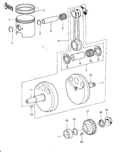  Crankshaft / piston