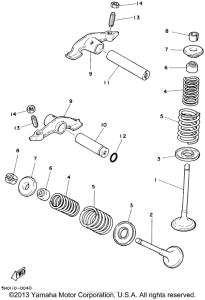 TW200P Клапана