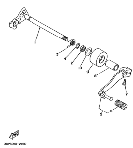 WR200R Переключение скоростей