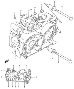 FM50 Картер двигателя