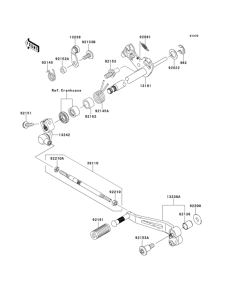 ZR800 Механизм переключения передач