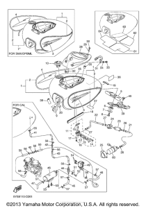 XVS11AWT Топливный бак