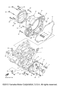 YZ250FXL Боковые крышки