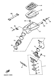 TY250Z Впускная система