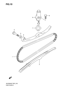 AN125 Держатель направляющей