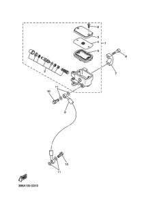 XVS400 ﾌﾛﾝﾄﾏｽﾀｼﾘﾝﾀﾞ