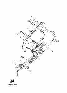 XC115S Выхлопная система