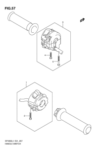 SFV650 Рулевой переключатель