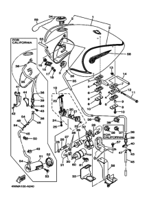 XV1600A XV16AP Tank fuel