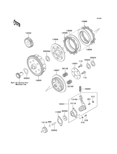 KH125 Бендикс