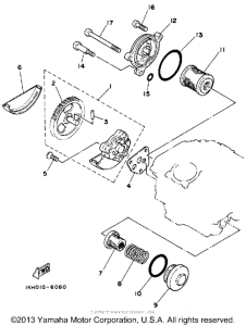 TT225T Масляный насос