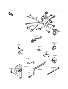KDX125 Электрика