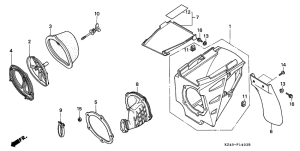 CR125R Воздухоочиститель