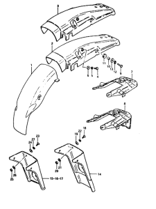 TS50 Заднее крыло