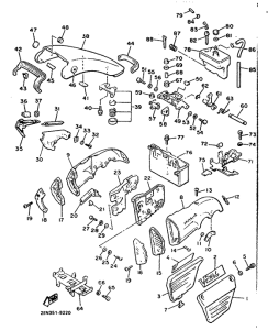 V-MAX12 Боковые обтекатели