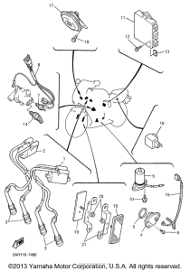 YZF600RT Электрика