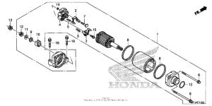 CBR600RR (ABS) Стартер