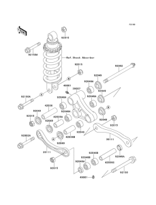 ZX500 Подвеска