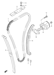GSF250 Держатель направляющей