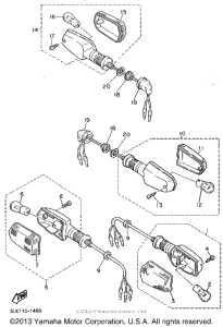 FZR1000F Поворотники