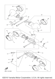 VMX17 Поворотники