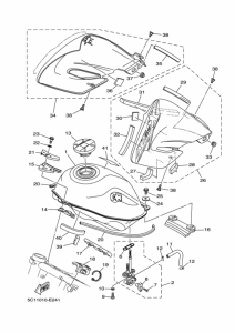XT250X ﾌﾕｴﾙﾀﾝｸ