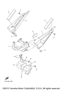 FZS1000P Боковые обтекатели
