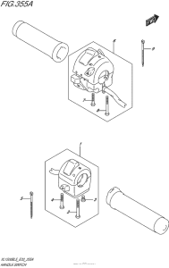VL1500B Рулевые переключатели