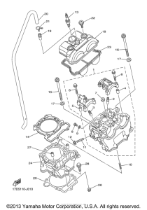 YZ250FBL Цилиндры